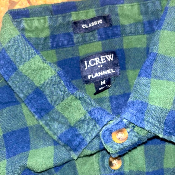 Men’s medium J Crew flannel - Picture 3 of 3